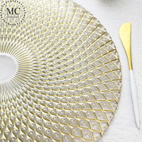 Assiettes de présentation en verre en gros, sous-assiettes en cristal pour la décoration de table, événements festifs, restaurants, vaisselle pour les mariages et les fêtes