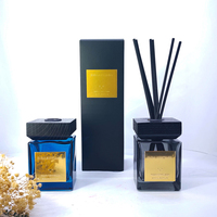 Diffuseur d'huiles essentielles WINBY R21 1000 ml, sans BPA, écologique, en verre carré, sans huile ni alcool, coffret cadeau à étiquette privée