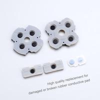 Kit de boutons en caoutchouc souple de remplacement pour manette PS5 DualSense, accessoires de jeu en silicone conducteur LR