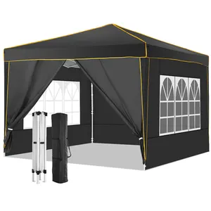Tugas Berat Mudah Pop Up Tenda Luar Ruangan Gazebo Atap Luar Tenda Cetak Bingkai Kanopi Tenda untuk Pesta Taman
