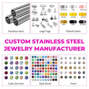 Персонализированное 3D-ожерелье-буква из нержавеющей стали с позолотой 18K, с возможностью гравировки, вертикальная цепочка, унисекс - Product Image 6