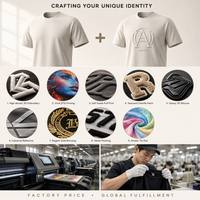 Camiseta Blanca Extra Grande 100% Algodón con Hombros Caídos para Impresión DTG, Lista para Impresión con Logotipo Personalizado, Proveedor Mayorista para Hombre