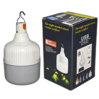 15W 20W 30W 40W 60W bombillas recargables bombilla recargable de emergencia LED focos de emergencia inteligentes recargables 50 vatios