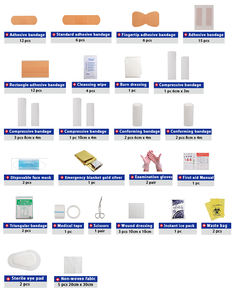 Gran oferta, botiquín médico de emergencia montable en la pared para el hogar, estuche rígido, caja de primeros auxilios para oficina en el lugar de trabajo - Product Image 5