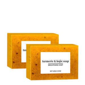 Jabón <span class=keywords><strong>Facial</strong></span> en Espuma Aclarante de Cúrcuma RTS <span class=keywords><strong>con</strong></span> Ácido Kójico y Vitamina C, Set de Cuidado <span class=keywords><strong>Facial</strong></span> Herbal Antienvejecimiento - Product Image 6
