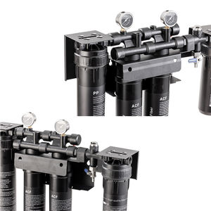 ระบบกรองน้ำเชิงพาณิชย์ 20 ลิตรต่อนาที ป้องกันตะกรัน ไหลแรง เปลี่ยนไส้กรองง่าย สำหรับเครื่องชงกาแฟ เครื่องทำน้ำแข็ง และน้ำพุ - Product Image 3