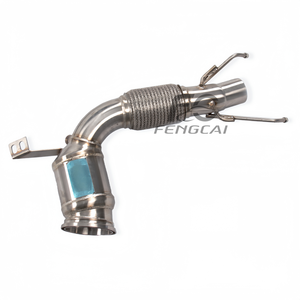 Tuyau d'<span class=keywords><strong>échappement</strong></span> en acier inoxydable pour BMW <span class=keywords><strong>Mini</strong></span> <span class=keywords><strong>Cooper</strong></span> <span class=keywords><strong>S</strong></span>/JCW <span class=keywords><strong>F56</strong></span> B48 2.0T 2017-2023, tuyaux d'<span class=keywords><strong>échappement</strong></span>, convertisseur catalytique à haut débit - Product Image 5