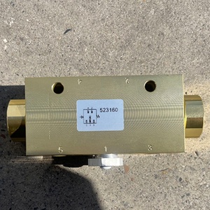 Vanne de commande manuelle 523160, 5 ports, 2 positions, commande directionnelle, 3/8" NPT, pour camion lourd américain et remorque - Product Image 4