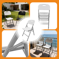 Chaises de patio à vente directe, chaises d'extérieur pour événements, chaises pliantes d'extérieur