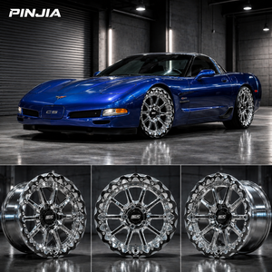 PJ Beadlock Forged Wheel 15x3 15x12 15x10 17x4.5 5x120.65 5x4.75 for Chevrolet Camaro <strong>SS</strong> ZL1 LT1 Chevrolet <strong>Chevelle</strong> - Product Image 2
