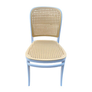 Dining Light Luxury Rattan Outdoor Home Balcony Plastic Back <b>Chair</b> - Product Image 1