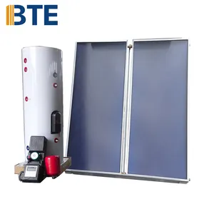 Complete 1000L full split solar water heater system for villa installation