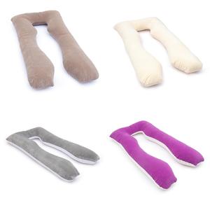 Oreiller de grossesse en forme de C, pour femmes enceintes, conçu pour dormir au <span class=keywords><strong>lit</strong></span>, <span class=keywords><strong>d</strong></span>'<span class=keywords><strong>allaitement</strong></span>, nouvelle collection, 100% coton - Product Image 6