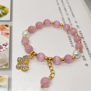 新款猫眼手链水晶手链钻石蝴蝶系列手链 - Product Image 4