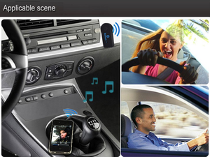 Adattatore per ricevitore Bluetooths per auto Wireless 3.5mm con collegamento a caldo - Product Image 4
