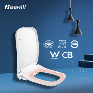 Housse de siège de toilette intelligente Xiamen Chauffage instantané de type chaud Couvercle de toilette Séchage à l'air chaud Descente Silencieux <span class=keywords><strong>Wc</strong></span> Smart Sitz Salle de bain - Product Image 6