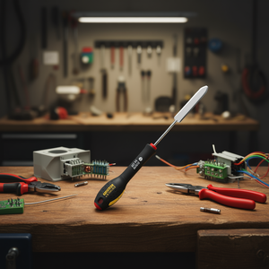 ไขควงสแตนลีย์ แฟตแม็กซ์ 3x150 มม. ใบมีดแบน สำหรับช่างไฟฟ้าและช่างเครื่องมือ - Product Image 3