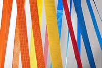 VINEET 100m/rulo yüksek mukavemetli kargo kaldırma Polyester dokuma kayış 25mm/38mm dokuma Sling kargo sabitleme için