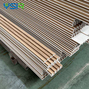 Yansen tùy chỉnh màu sắc <span class=keywords><strong>WPC</strong></span> rãnh tường bảng dẫn vật liệu miễn phí cho trẻ em phòng trang trí nội thất - Product Image 3