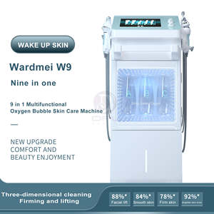 Máquina Facial de Hidrodermoabrasión 9 en 1 con Oxígeno, Jet Peel <span class=keywords><strong>y</strong></span> Burbujas, Enchufe Estadounidense, Dispositivo Facial de Oxígeno para el Cuidado <span class=keywords><strong>y</strong></span> Reafirmación de la Piel - Product Image 2