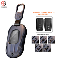 Coque de protection élégante pour clé télécommande intelligente Toyota Prius 20 RAV4 Camry70 C-HR Corolla 2018 2019 2020 – Pièces de rechange pour clé de voiture
