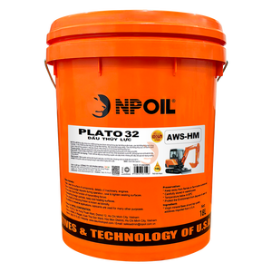 NPOIL Hydraulic oil PLATO 32 HM Can 18L Pail 18L Drum 200L Industrial Oil / Hydraulic Oil Base oil & Premium Additives - Product Image 2