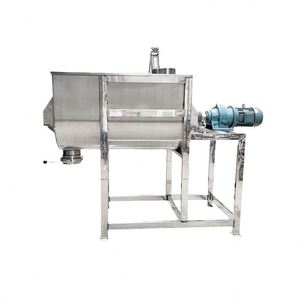 Double Helix Ribbon Mixer 200 300 480 500 1000 5000 kg Industrial Powder Mixer Horizontal <b>Mixing</b> Machine - Product Image 5