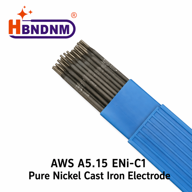 AWS A5.15 ENi-C1 Cast Iron Welding Electrode Z308 Pure Nickel Core Graphite Coated for Grey Iron Repair 3.2mm 4.0mm 5.0mm