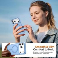 Coque magnétique translucide mate antichoc pour iPhone 18 Pro Max, compatible avec iPhone 17 Pro, 16, 15 Pro Max, 14, 13, 12 – Protection arrière