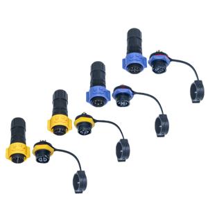 M16 Selbstverriegelnder 2/3/4-adriger IP67 Wasserdichter Luftfahrtstecker zur Panelmontage für Computer, Motorräder & Automobile - Product Image 6