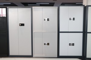 Classeur résistant au feu armoires de rangement secrètes coffres-forts à empreintes digitales armoire à mot de passe intelligente coffre-fort - Product Image 5