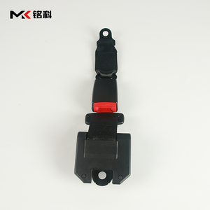 Cinturón DE SEGURIDAD retráctil de 2 puntos para asiento delantero, cinturón de seguridad ajustable para automóvil, hebilla para cinturón de seguridad, llavero, hebilla de seguridad de plástico de 2 puntos - Product Image 1