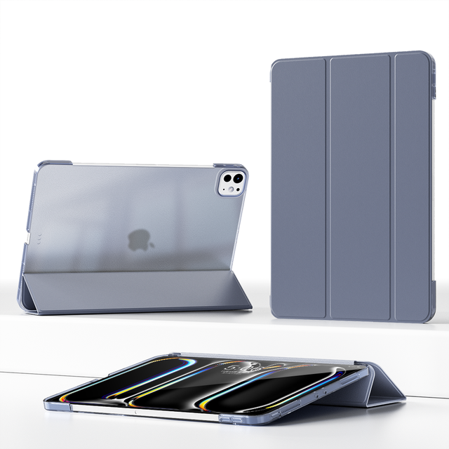 Support Custom Logo Auto Sleep Wake Smart Case Protective Magnetic Cover for iPad Air 11 Inch Case M2 2024