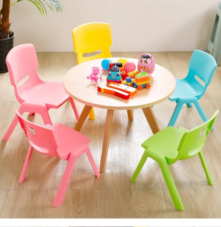 Home Outdoor Kindergarten Gartens tuhl Möbel für Kinder Esszimmer Restaurant Cafe Kinder Plastiks tuhl