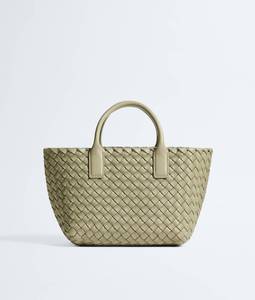 2026 New Bottega BV New Womens Handwoven Tote <b>Bag</b> Mini Basket Handbag <b>Soft</b> <b>Leather</b> Large Capacity <b>Bag</b> Daily Versatile Veneta - Product Image 1