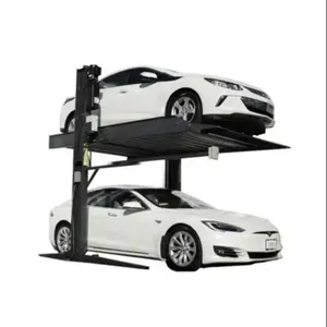 Superior quality CE Approved Two Post Parking equipment Double Deck car stacker Parking lift for sale