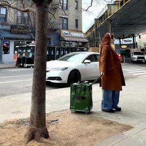 กระเป๋าใส่ของช้อปปิ้งแบบมีล้อ L <span class=keywords><strong>M</strong></span> ใช้ซ้ำได้ พับเก็บได้ หูหิ้วแข็งแรง ทนทาน - Product Image 5