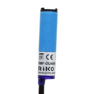 Capteur photoélectrique RIKO RMF-DU40N à réflexion diffuse, interrupteur 4 fils, sortie NPN, capteurs RIKO RMF-DU40N - Product Image 1