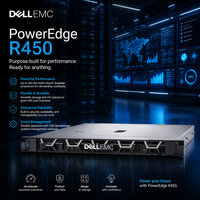 Untuk Server Rak Enterprise R450 1U Intel Xeon E Scalable Memori DDR4 Asal Cina untuk Infrastruktur IT yang Andal