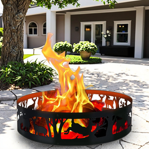 Nuevo Diseño de <span class=keywords><strong>Chimenea</strong></span> Portátil de Metal de 36 Pulgadas, Estilo Escandinavo, para Exteriores, Moderna, Multifuncional, sin Humo, Estándar Europeo - Product Image 4