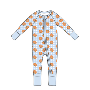 Mameluco con estampado de Halloween para bebé de fábrica personalizado OEM Qingli, peleles con estampado de calabaza para bebés de 0 a 8 años, sin aranceles - Product Image 5