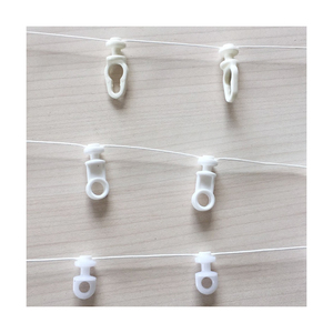 Deslizadores de Cortina <span class=keywords><strong>Ripple</strong></span> Fold de 60 mm, Modernos, em Plástico, para Cortinas com Pregas <span class=keywords><strong>Ripple</strong></span> - Product Image 1