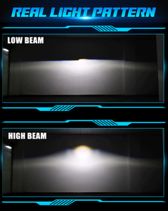 Moteurs universels LED à trois lampes coupe 140W loin près de la source de lumière super brillante intégrée lentille modifiée avec feux diurnes - Product Image 5