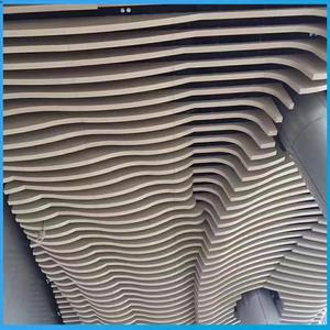 Mur-rideau en tube carré en aluminium extrudé pour immeubles d'appartements - Product Image 4