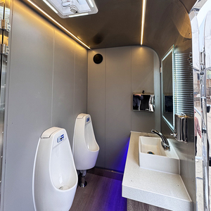 Remorque de toilettes mobiles de luxe à 2 cabines pour événements extérieurs, mariages, festivals et chantiers - Product Image 6