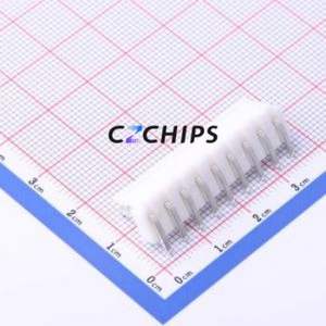 HC-VH-9A9W Wire-to-Board Pin Header Bent Lead Through Hole,P=3.96mm Connector 1x9P 3.96mm Right Angle Insert VH - Product Image 2