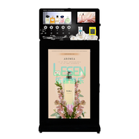 Máquina expendedora automática de perfumes de lujo, inteligente, vertical, para negocios, con pulverizador de fragancias.