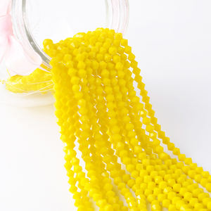 6mm De Haute Qualité de Marque Au Chalumeau Bicone Perles pour la Fabrication De Bijoux, Gros Bracelet En Verre Perles De Cristal Strass - Product Image 2