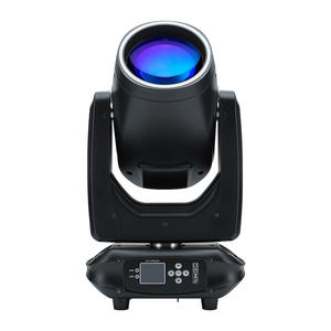 Mini Lucse lampu kepala bergerak, sinar 7r 230w dengan cincin Led sinar tajam 230 lampu panggung kepala bergerak - Product Image 2