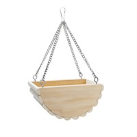 Lit suspendu en bois massif naturel pour hamster, plateforme en bois à mâcher pour cage, hamac pour hamster syrien, hamster nain, gerbille, petaugeur sucré